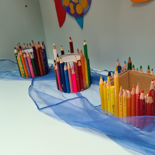 Bunt und kreativ - Schulalltag