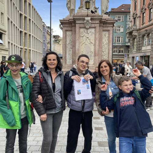 Innsbruck-Aktion Vierkleeklasse