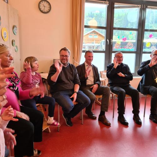 Besuch vom Bischof