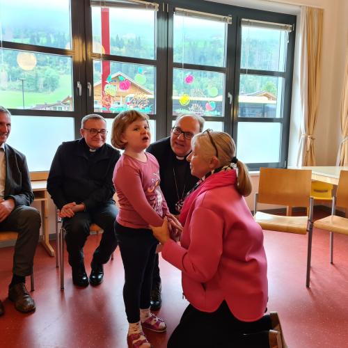 Besuch vom Bischof