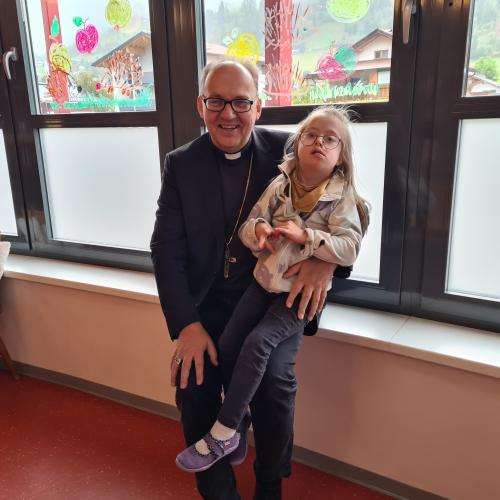 Besuch vom Bischof