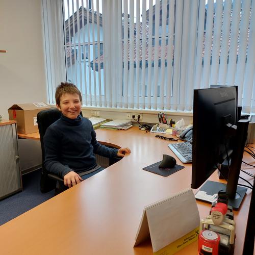 Besuch beim Bürgermeister