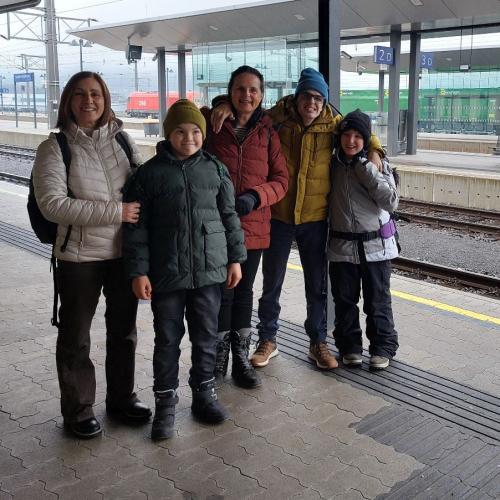 Überraschungsbesuch David