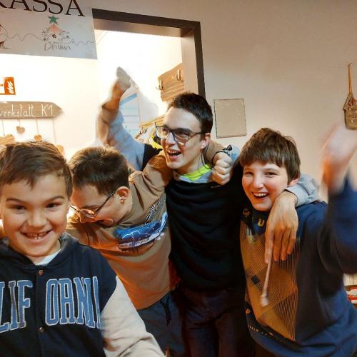 Überraschungsbesuch David