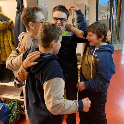 Überraschungsbesuch David