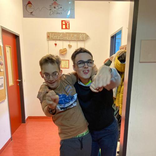 Überraschungsbesuch David