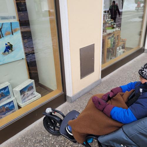 Innichen Schneeskulpturen