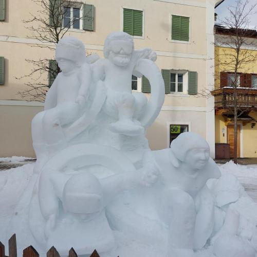 Innichen Schneeskulpturen