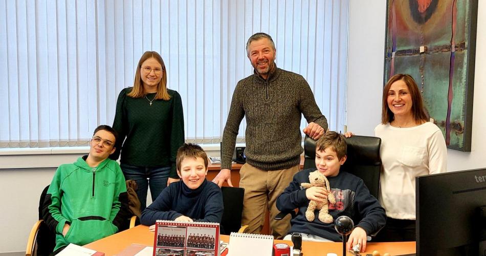 Besuch beim Bürgermeister