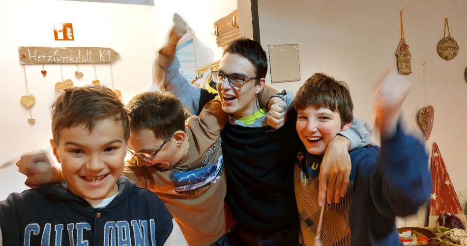 Überraschungsbesuch David