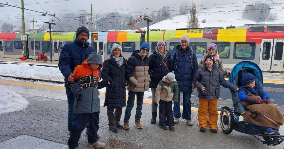 Innichen Schneeskulpturen